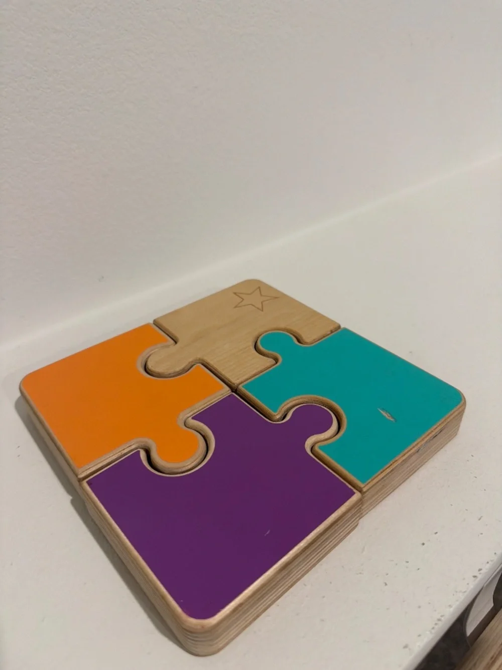 Lovevery Chunky Wooden Jigsaw Puzzle